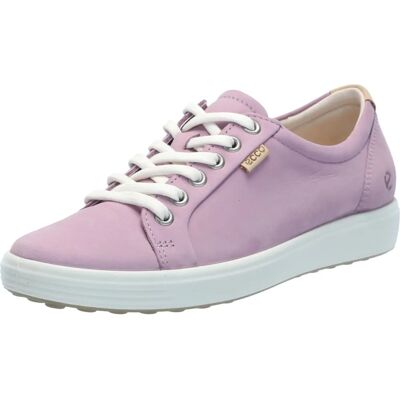 Ecco Soft 7 Sneaker - Leather, Women, Pink - Sneaker Ecco Soft 7 Sneaker - Leather, Women, Pink - Sneaker