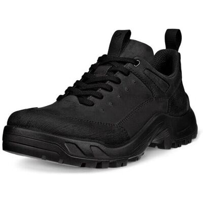 ECCO Herren Offroad Wasserdichte Nubuk Schuhe - Schwarz - Größe 10 ECCO Herren Offroad Wasserdichte Nubuk Schuhe - Schwarz - Größe 10