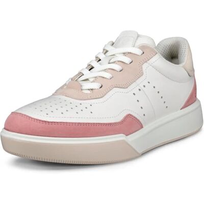 ECCO Street Court W - Lederen sneakers - Wit - Maat 39 ECCO Street Court W - Lederen sneakers - Wit - Maat 39