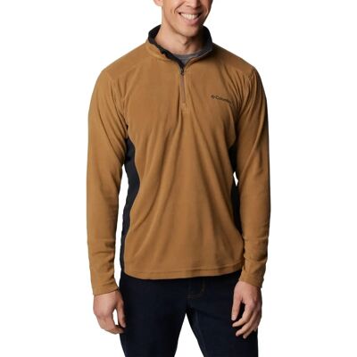 Columbia Herren Klamath Range II Halber Reißverschluss Fleece Pullover - delta schwarz Columbia Herren Klamath Range II Halber Reißverschluss Fleece Pullover - delta schwarz