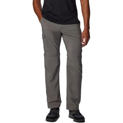 Columbia Silver Ridge Utility Convertible Walking Trousers - Grey - Men Columbia Silver Ridge Utility Convertible Walking Trousers - Grey - Men