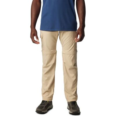 Columbia Silver Ridge Utility Convertible Pants Beige - Men Columbia Silver Ridge Utility Convertible Pants Beige - Men