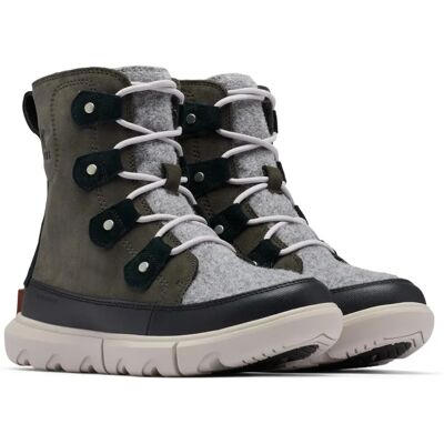 Sorel Explorer II Joan Felt Jet Vapor Suède Enkellaarzen - Enkellaarzen Sorel Explorer II Joan Felt Jet Vapor Suède Enkellaarzen - Enkellaarzen