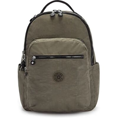 Kipling Basic Seoul Rugzak L (KI5210) - groene mos Kipling Basic Seoul Rugzak L (KI5210) - groene mos