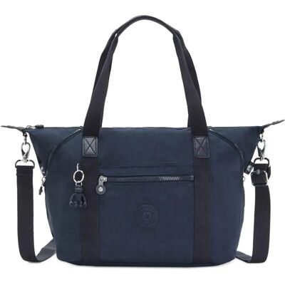 Kipling Basic Eyes Wide Open Art Tote - blå Kipling Basic Eyes Wide Open Art Tote - blå