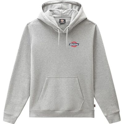 Sweat à capuche Dickies Ruston - Gris chiné - S/M - Homme - Publicité Sweat à capuche Dickies Ruston - Gris chiné - S/M - Homme - Publicité
