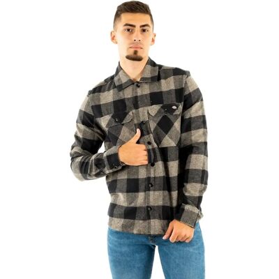Dickies Sacramento Grey Melange Long-Sleeve Shirt - Unisex Dickies Sacramento Grey Melange Long-Sleeve Shirt - Unisex