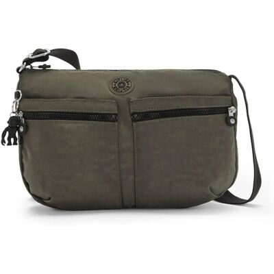 Kipling Basic Eyes Wide Open Izellah Sac à Bandoulière Moyen Vert Mousse - Publicité Kipling Basic Eyes Wide Open Izellah Sac à Bandoulière Moyen Vert Mousse - Publicité