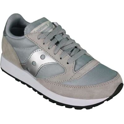 Zapatillas Saucony Jazz 81 Hombre Gris / Plata - Talla UK 10 Zapatillas Saucony Jazz 81 Hombre Gris / Plata - Talla UK 10