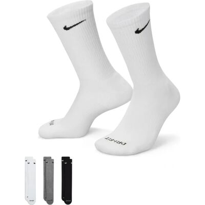 Nike Everyday Plus Cushioned Training Crew Socks - Grau - Größe: M Nike Everyday Plus Cushioned Training Crew Socks - Grau - Größe: M