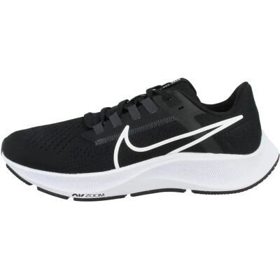 Nike Dames Air Zoom Pegasus 38 Hardloopschoenen Zwart/Wit Nike Dames Air Zoom Pegasus 38 Hardloopschoenen Zwart/Wit