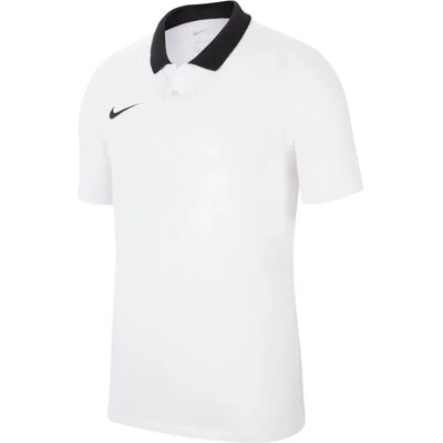 Nike CW6933100 Biały męski polo - T-shirt Nike CW6933100 Biały męski polo - T-shirt