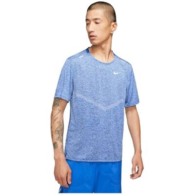 Nike Dri FIT Rise 365 Maglietta Uomo a Maniche Corte - Blu - XL Nike Dri FIT Rise 365 Maglietta Uomo a Maniche Corte - Blu - XL