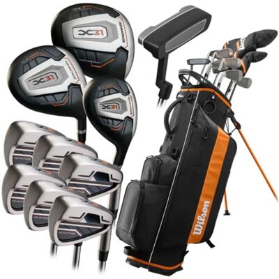 Wilson X-31 Advantage Herre Golfsæt - 1 Tommer Lengre Wilson X-31 Advantage Herre Golfsæt - 1 Tommer Lengre