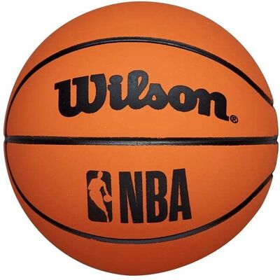 Ballon de basketball Wilson Mini NBA - Multicolore - Taille mini - Licence NBA - Publicité Ballon de basketball Wilson Mini NBA - Multicolore - Taille mini - Licence NBA - Publicité