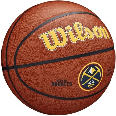 Wilson WTB1300XBDEN Pallone da Basket - Denver Nuggets Taglia 7 - Attrezzature Sportive Wilson WTB1300XBDEN Pallone da Basket - Denver Nuggets Taglia 7 - Attrezzature Sportive