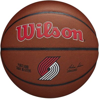 Wilson WTB3100XBPOR Portland Trail Blazers Basketball - Unisex Wilson WTB3100XBPOR Portland Trail Blazers Basketball - Unisex