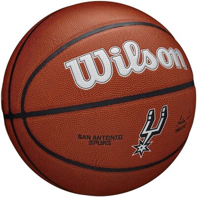Wilson Modèle WTB3100XBSAN Basketball Unisexe Marron - Taille 7 - Publicité Wilson Modèle WTB3100XBSAN Basketball Unisexe Marron - Taille 7 - Publicité