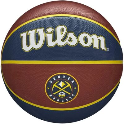 Mini Basketball Wilson Brooklyn Nets - Bleu/Blanc - Taille Petite - Publicité Mini Basketball Wilson Brooklyn Nets - Bleu/Blanc - Taille Petite - Publicité