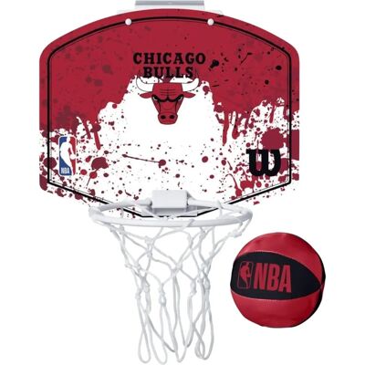 Wilson NBA Chicago Bulls Mini Hoop - Unisex, Rojo, Talla Única Wilson NBA Chicago Bulls Mini Hoop - Unisex, Rojo, Talla Única
