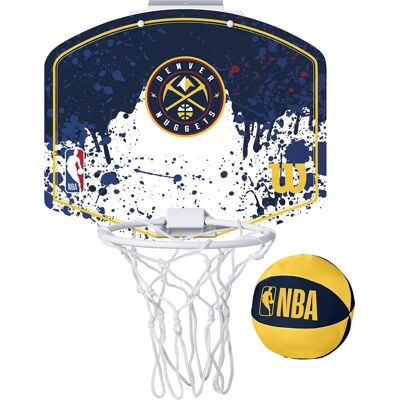 Wilson Denver Nuggets Mini Korb - Basketball Rückwand Wilson Denver Nuggets Mini Korb - Basketball Rückwand