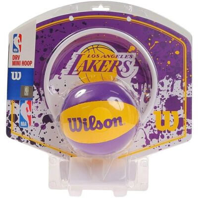Mini Anello Wilson NBA Squad Los Angeles Lakers - Tabellone da basket Mini Anello Wilson NBA Squad Los Angeles Lakers - Tabellone da basket