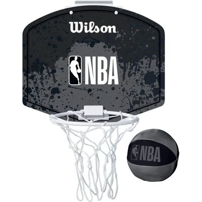 Wilson NBA Team Mini Korb Schwarz - Basketball-Board Wilson NBA Team Mini Korb Schwarz - Basketball-Board