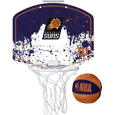 Wilson NBA Team Phoenix Suns Mini Hoop - Unisex Marineblau Wilson NBA Team Phoenix Suns Mini Hoop - Unisex Marineblau