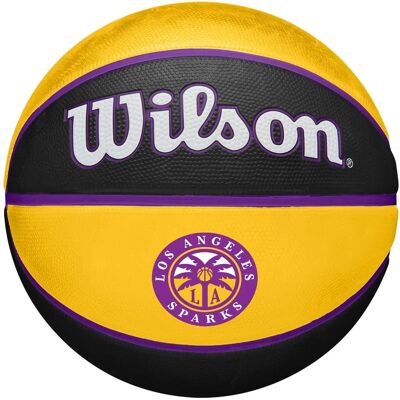 Wilson WNBA Team Tribute Los Angeles Sparks Ball - Basketball - Publicité Wilson WNBA Team Tribute Los Angeles Sparks Ball - Basketball - Publicité