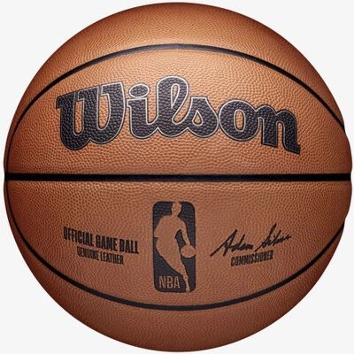 Wilson WTB7500ID07 Piłka do koszykówki - Rozmiar 7, Prawdziwa skóra, Wewnątrz brązowa Wilson WTB7500ID07 Piłka do koszykówki - Rozmiar 7, Prawdziwa skóra, Wewnątrz brązowa