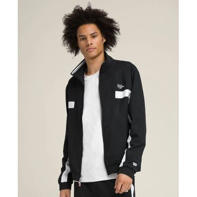 Chaqueta Wilson Grand Slam - Negro, XL, Ropa de tenis para hombres Chaqueta Wilson Grand Slam - Negro, XL, Ropa de tenis para hombres