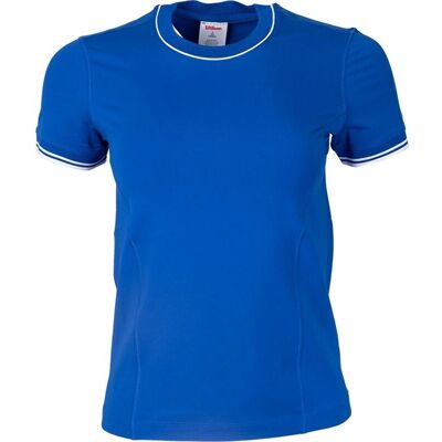 Wilson Naadloze Korte Mouw T-Shirt - Royal Blue - T-Shirt Wilson Naadloze Korte Mouw T-Shirt - Royal Blue - T-Shirt