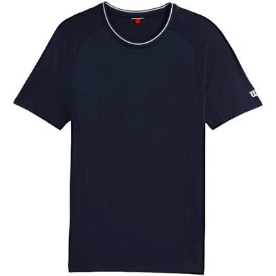 Męska koszulka Wilson Seamless Crew - granatowa XXL Męska koszulka Wilson Seamless Crew - granatowa XXL