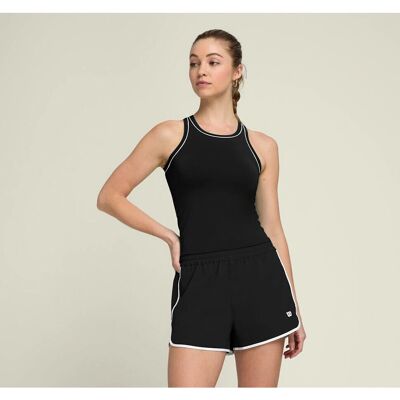 Shorts de Tennis Wilson Ellyn - Noir - L - Publicité Shorts de Tennis Wilson Ellyn - Noir - L - Publicité