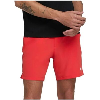 Wilson Team Short 7" - Herren Tennisshorts - Rot Wilson Team Short 7" - Herren Tennisshorts - Rot