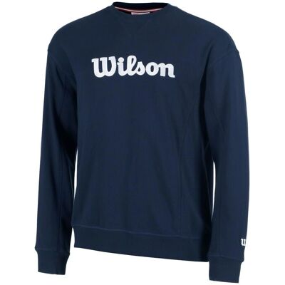 Wilson Parkside Crew - Μπλε φούτερ τένις Wilson Parkside Crew - Μπλε φούτερ τένις
