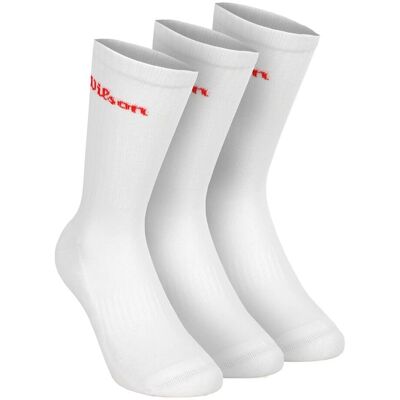 Chaussettes Wilson Crew Logo - Chaussettes - Publicité Chaussettes Wilson Crew Logo - Chaussettes - Publicité