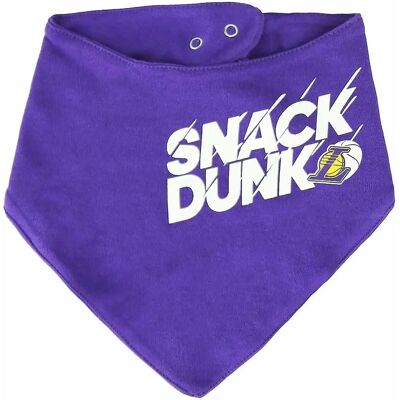Fanatics Los Angeles Lakers Baby Set - Creeper, Bib & Bottie - 3-6M Fanatics Los Angeles Lakers Baby Set - Creeper, Bib & Bottie - 3-6M