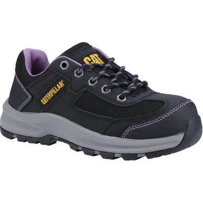 Caterpillar Elmore Safety Shoes - Black/Lilac - UK Size 3 Caterpillar Elmore Safety Shoes - Black/Lilac - UK Size 3