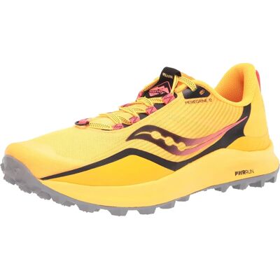Saucony Peregrine 12 Gelbe Herren Trail Laufsschuhe - Laufschuhe Saucony Peregrine 12 Gelbe Herren Trail Laufsschuhe - Laufschuhe
