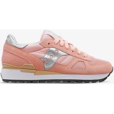 Saucony Rosafarbene Mesh-Casual-Sneaker - Sneakers Saucony Rosafarbene Mesh-Casual-Sneaker - Sneakers