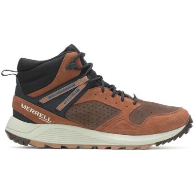 Merrell Wildwood Sneaker Mid WP J067299 - Pantofi pentru bărbați, maro, toate sezoanele Merrell Wildwood Sneaker Mid WP J067299 - Pantofi pentru bărbați, maro, toate sezoanele