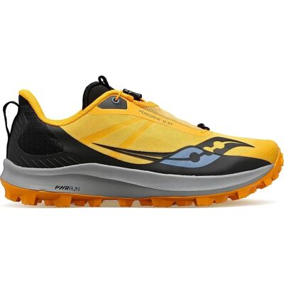 Chaussures de Trail Saucony Peregrine 12 ST - Noir - Légères - Publicité Chaussures de Trail Saucony Peregrine 12 ST - Noir - Légères - Publicité