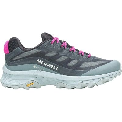 Merrell Mujer Moab Speed Gtx Gris/Turquesa - Zapatos Merrell Mujer Moab Speed Gtx Gris/Turquesa - Zapatos
