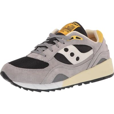 Saucony Shadow 6000 Sneakers - Grey - Casual Shoe Saucony Shadow 6000 Sneakers - Grey - Casual Shoe