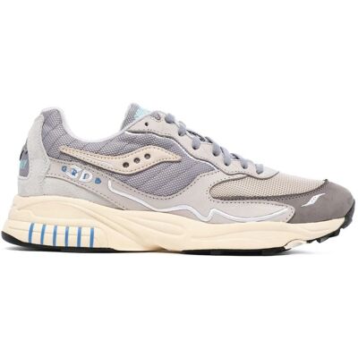 Buty Saucony beżowe S7067006 z siatki i zamszu - Sneakers Buty Saucony beżowe S7067006 z siatki i zamszu - Sneakers