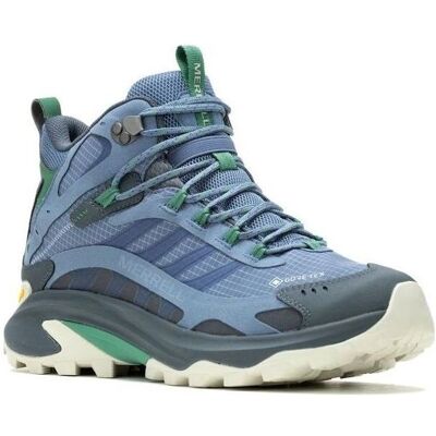 Merrell Moab Speed 2 Mid Gtx Stahlblau - Tenisky Merrell Moab Speed 2 Mid Gtx Stahlblau - Tenisky