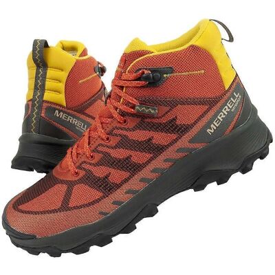 Merrell Herren Orange Wasserdichte Eco Wanderschuhe - J037545 Merrell Herren Orange Wasserdichte Eco Wanderschuhe - J037545