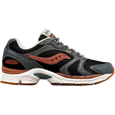Saucony Progrid Triumph 4 Gris/ Marron - Unisexe - Taille 45 - Publicité Saucony Progrid Triumph 4 Gris/ Marron - Unisexe - Taille 45 - Publicité