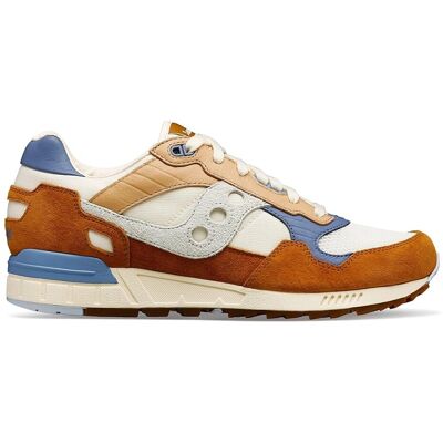 Saucony Shadow 5000 Beige/Brown/Blue Sneakers - Sneaker Saucony Shadow 5000 Beige/Brown/Blue Sneakers - Sneaker
